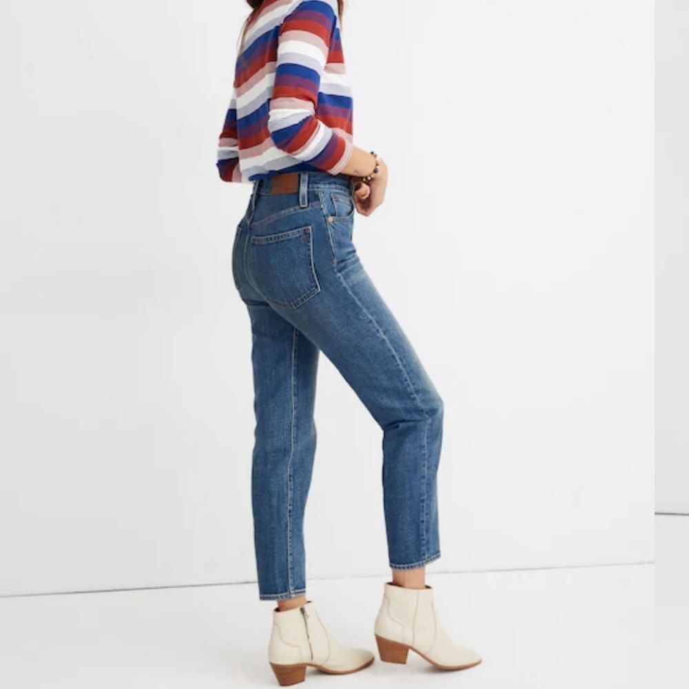 Madewell The Mom Jeans Preppy Classic Sz 27